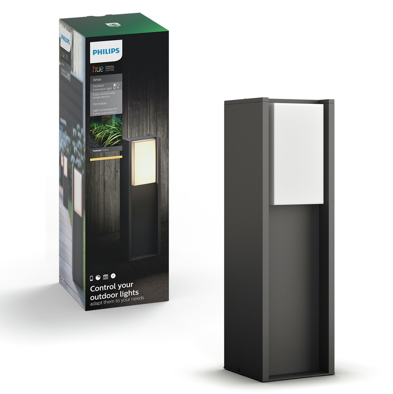 Philips Hue Turaco Outdoor Pedestal Light Review