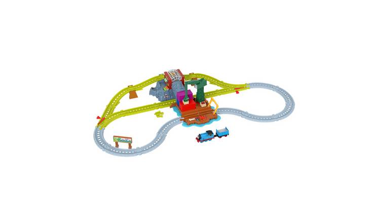 Thomas & Friends Cranky's Dockside Delivery Train Set, Motorised Thomas Engine