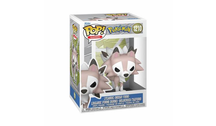 Pokemon POP Games Lycanroc Midday Form 3.5 Inch Action Figure