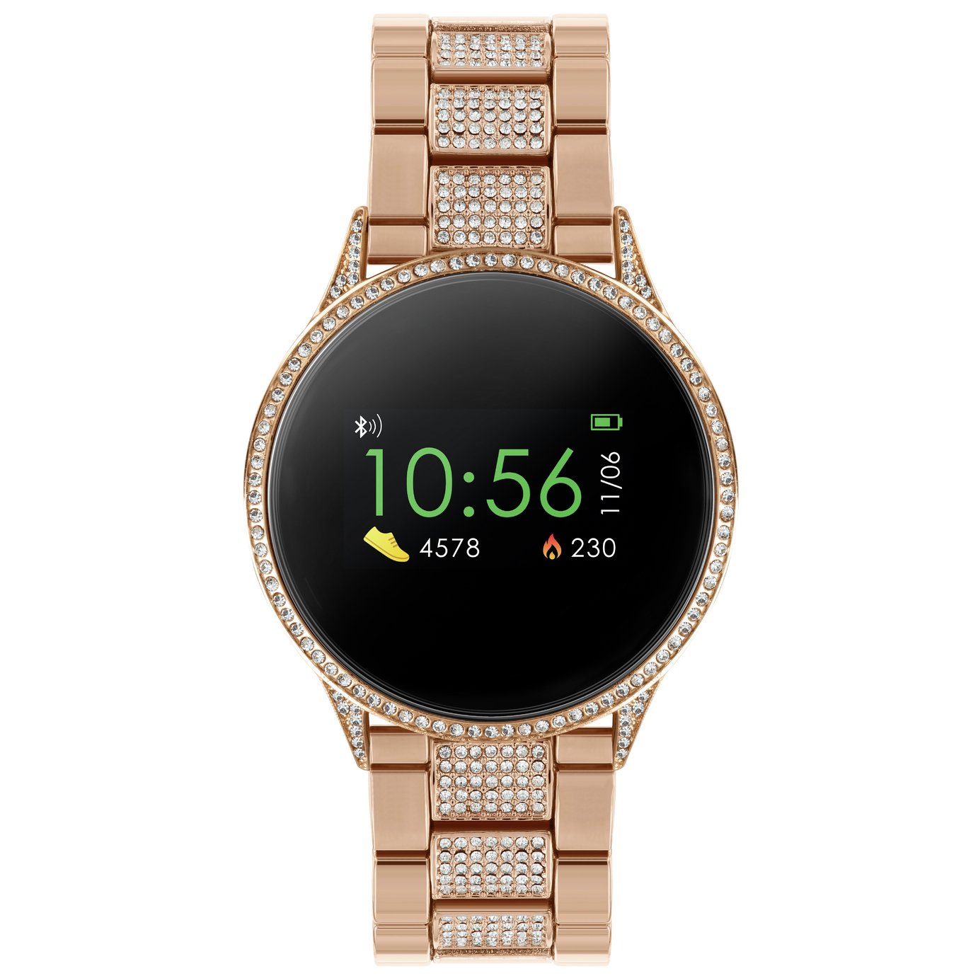 Reflex Active Smart Watch Rose Gold Bracelet Review