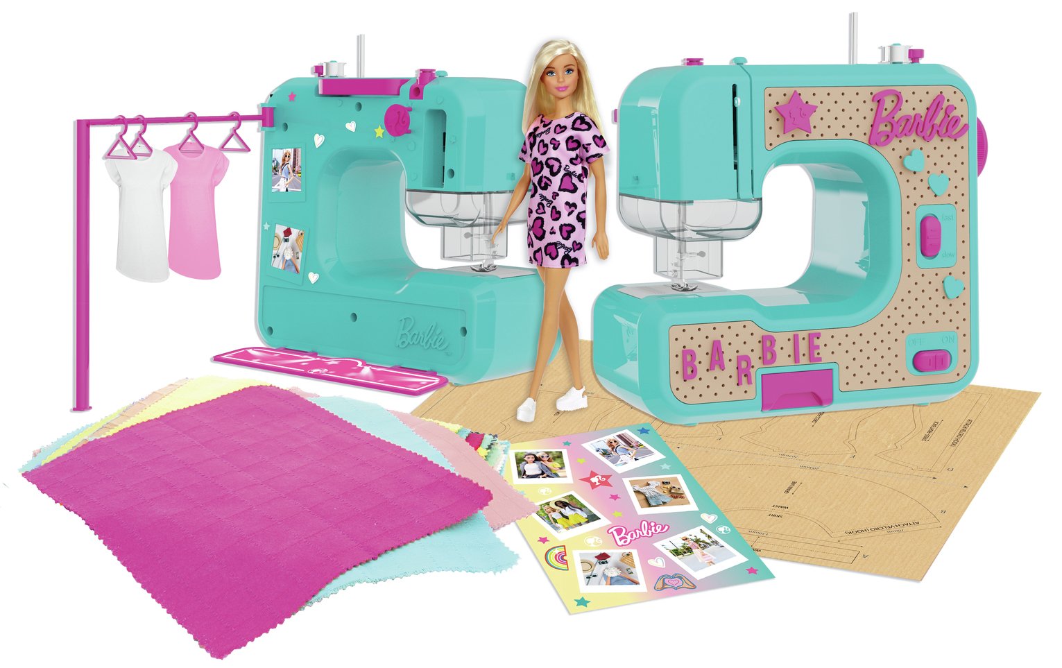 barbie sewing set