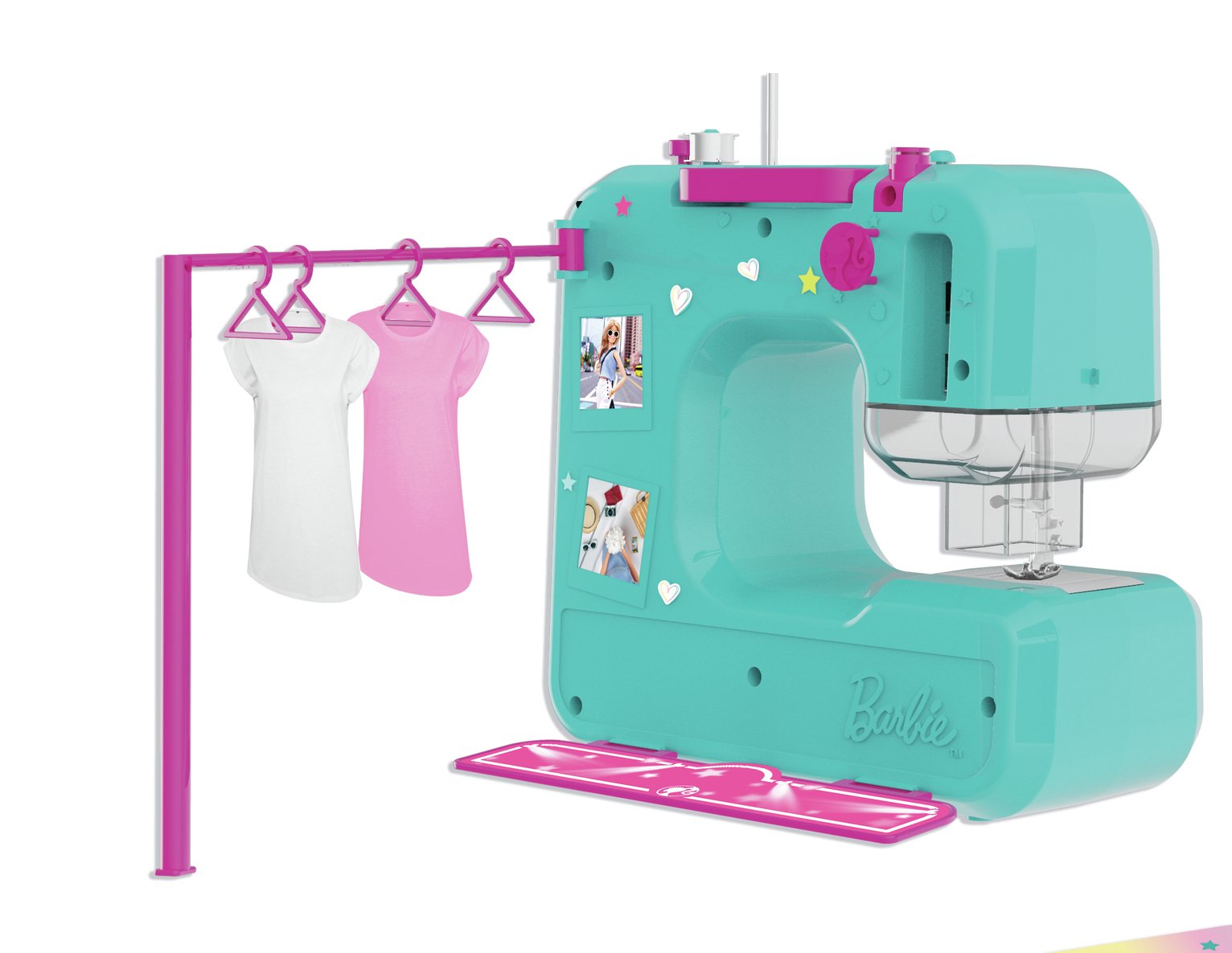 barbie sewing machine playset