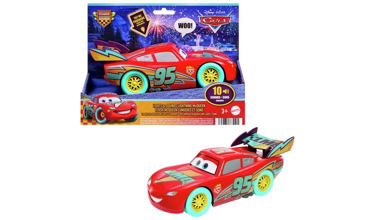 Disney & Pixar Cars Race to Celebrate Lights & Sounds Lightning McQueen