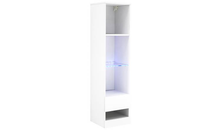 Argos white deals corner unit