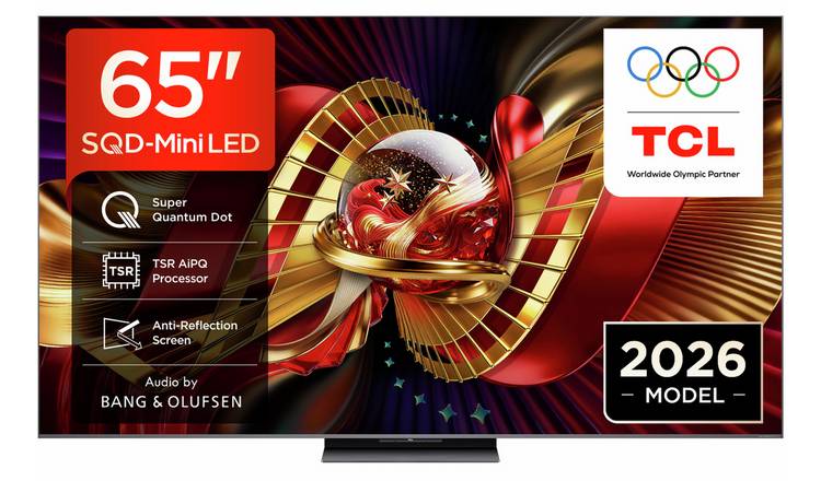 TCL 65 Inch 65C8L-UK Smart 4K UHD HDR Mini LED Google TV