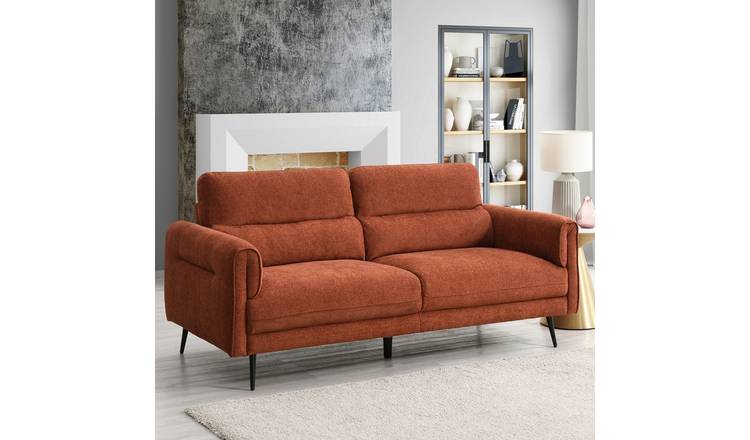 Sofa Source Langley 3 Seater Sofa - Rust