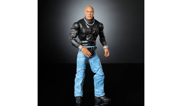 WWE Elite Collection The Rock Action Figure & Accessories 6-inch Collectable Set