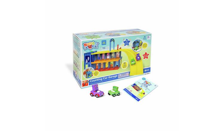 NumberBlocks Counting Car Garage