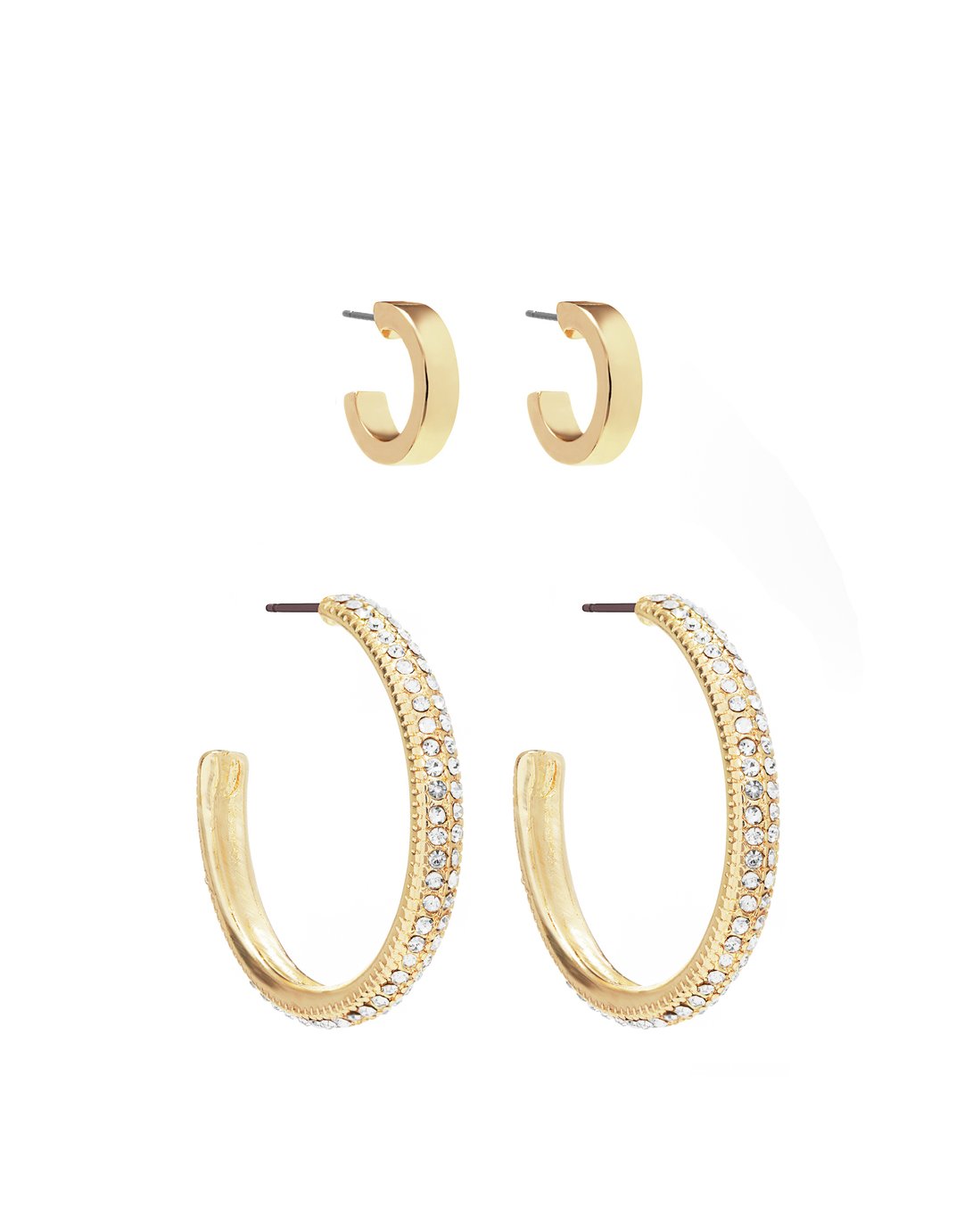 Lipsy Gold Colour Hoop Earrings Review