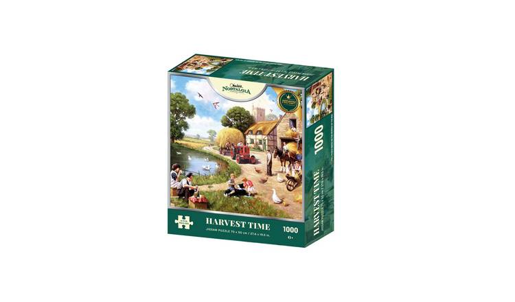 Nostalgia Collection Harvest Time 1000 Piece Jigsaw Puzzle