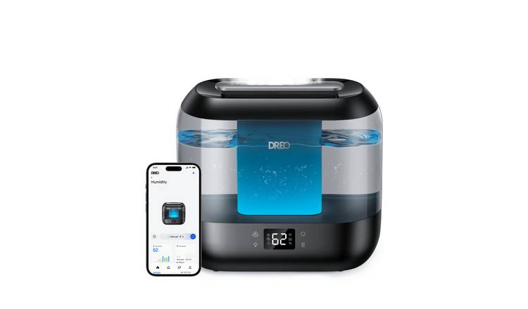 Dreo 4L Smart Warm Mist Humidifier - Black