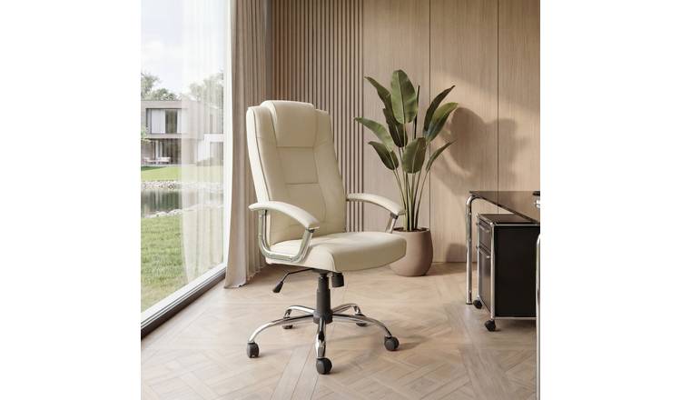 Dorel Houston Office Chair - Cream
