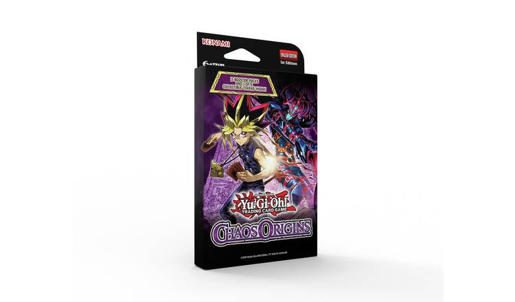 YU-GI-OH Choas Origins 3 Pack Trading Card Tuckbox