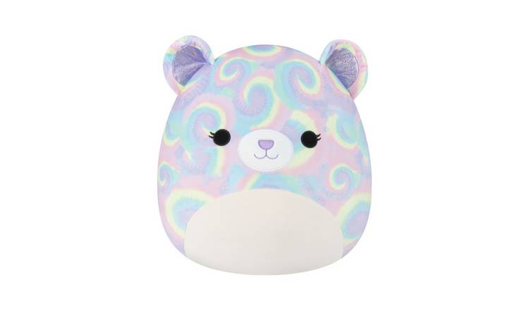 Squishmallows Jonessa Purple Psychedelic Tie-Dye Bear 16 inch Plush Toy