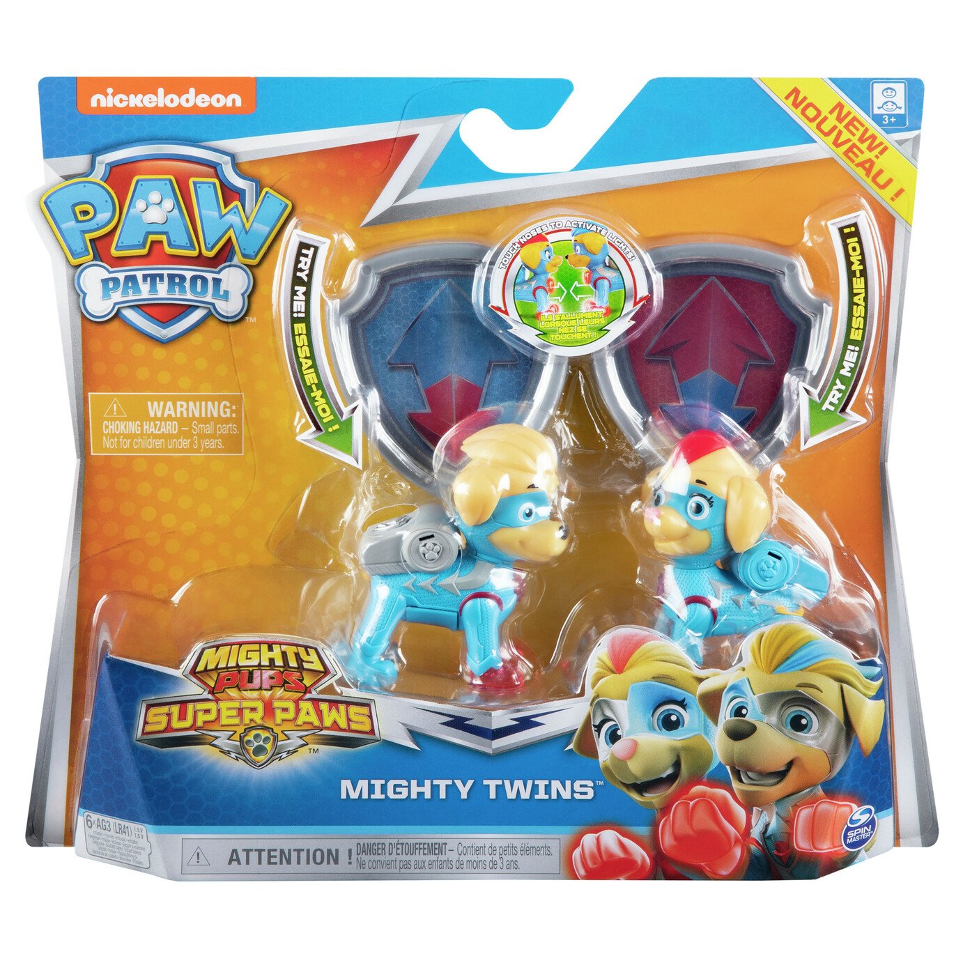 PAW Patrol Mighty Twins Light Up Figure Review