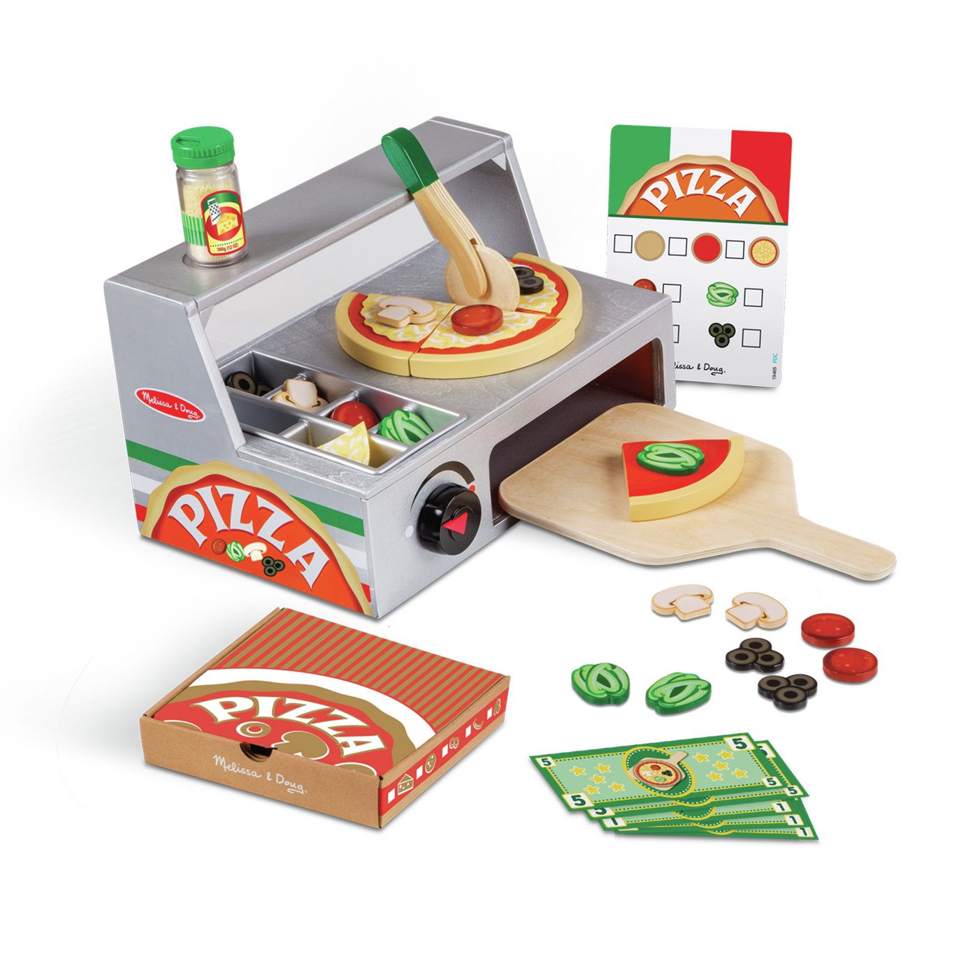 Melissa & Doug Wooden Pizza Making Kit Review