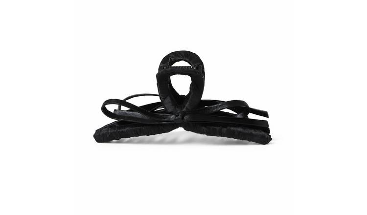 Freedom Black Bow Hair Claw Clip