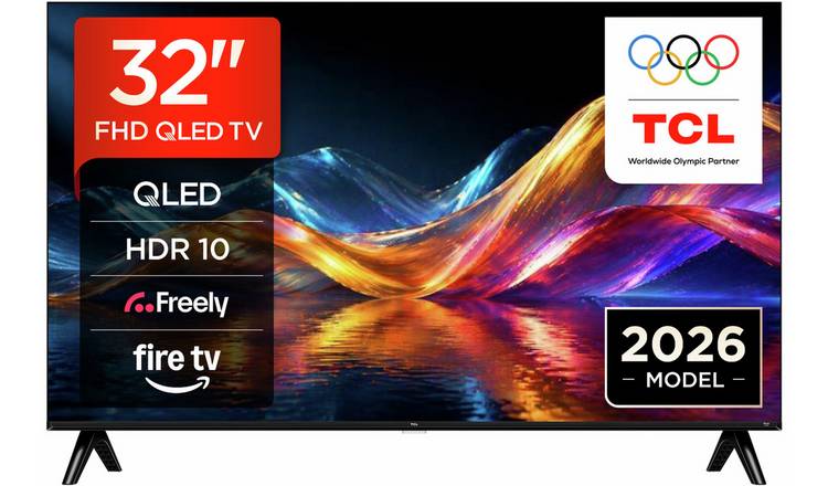 TCL 32 Inch 32V5DUK Smart Full HD HDR QLED Freely TV