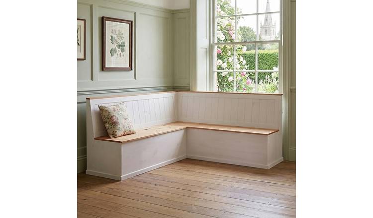 Dorel Sara Corner Bench - White