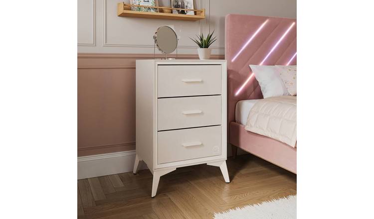 XR Living Florence 3 Drawer Storage Chest - Natural