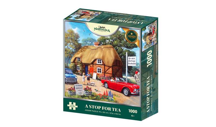 Nostalgia Collection A Stop for Tea 1000 Piece Jigsaw Puzzle