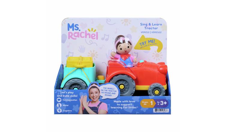 Ms Rachel Sing and Learn Tractor Vehicle Playset