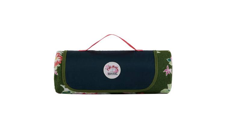 Regatta Cath Kidston Polyester Green Rectangle Picnic Rug