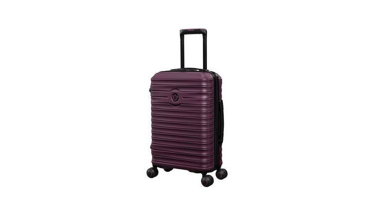 IT Luggage Configuration 8 Wheel Hard Cabin Suitcase - Wine