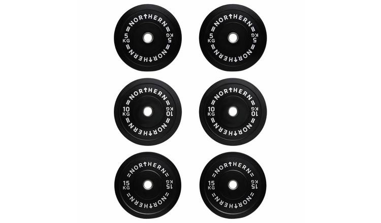 Northern Bumper Weight Plates - Set of 6
