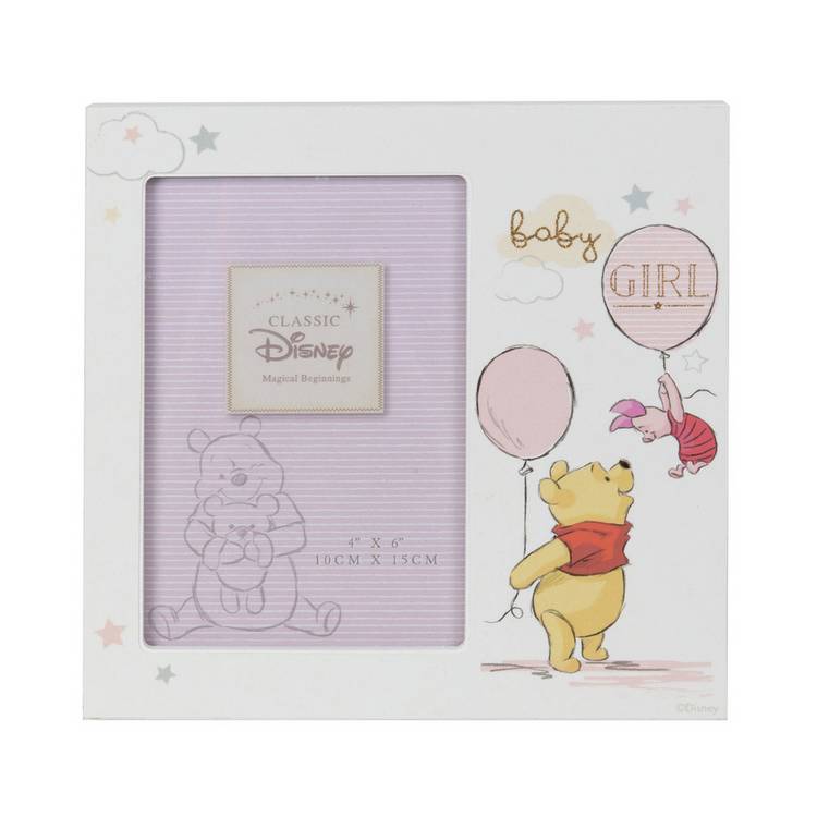 Disney Winnie the Pooh Baby Girl Frame 0