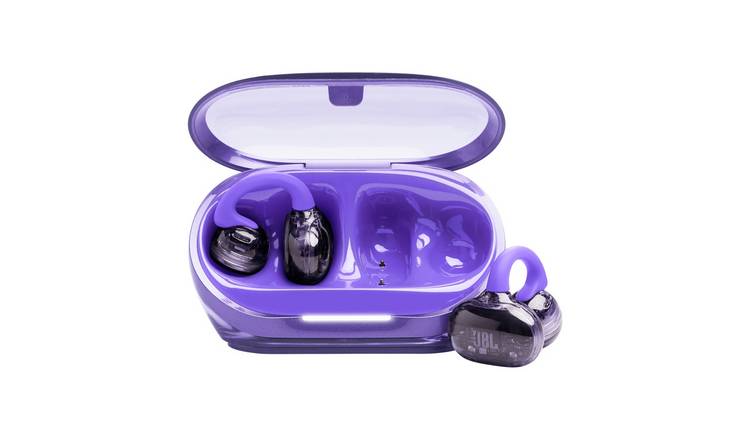JBL Soundgear Clips Open Ear True Wireless Earbuds - Purple