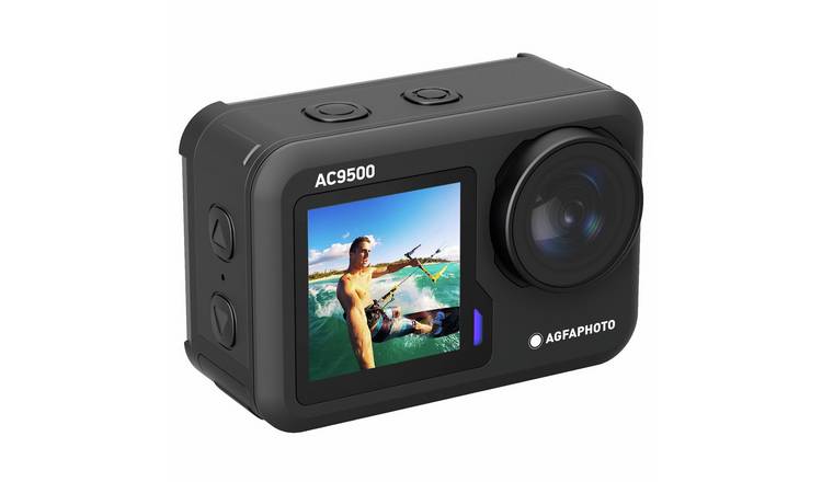 AGFAPHOTO AC9500 Waterproof Action Camera - Black