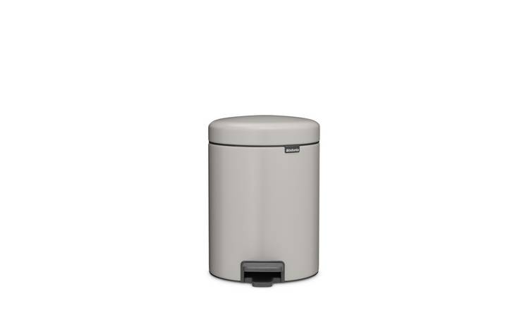 Brabantia NewIcon 5 Liter Pedal Bin - Soft Grey