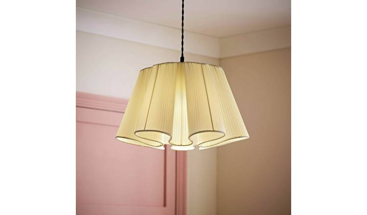 ValueLights Jemima Natural Easy Fit Lampshade - 41cm