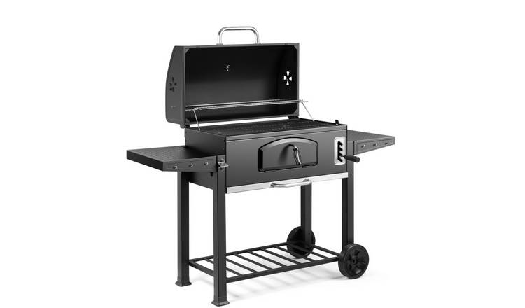 VonHaus Charcoal BBQ with Smoker