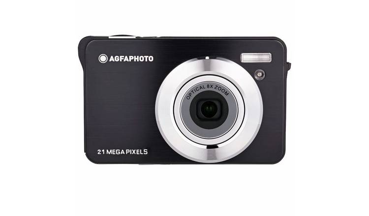 AGFA PHOTO DC8300 21MP 8x Zoom Compact Digital Camera - Black