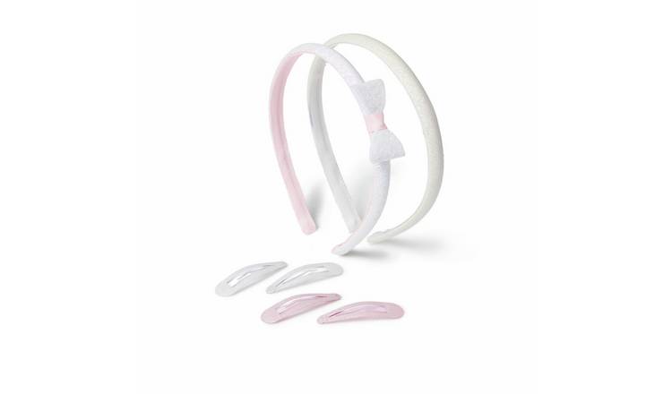 Flitzy Sparkle Headbands and Snap Clip Set