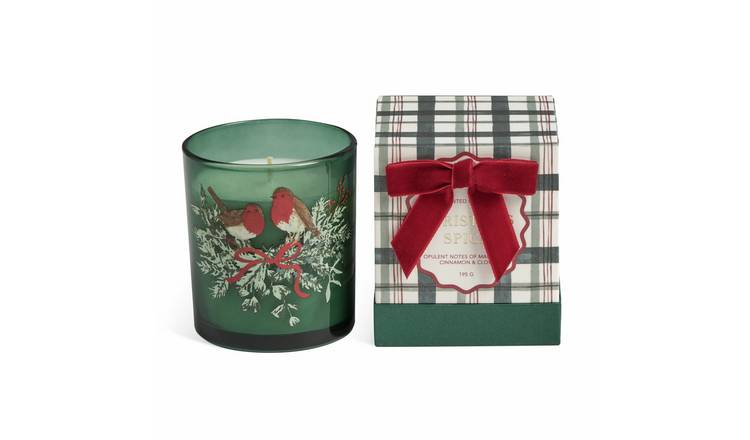 Argos Home Medium Boxed Candle - Christmas Spice