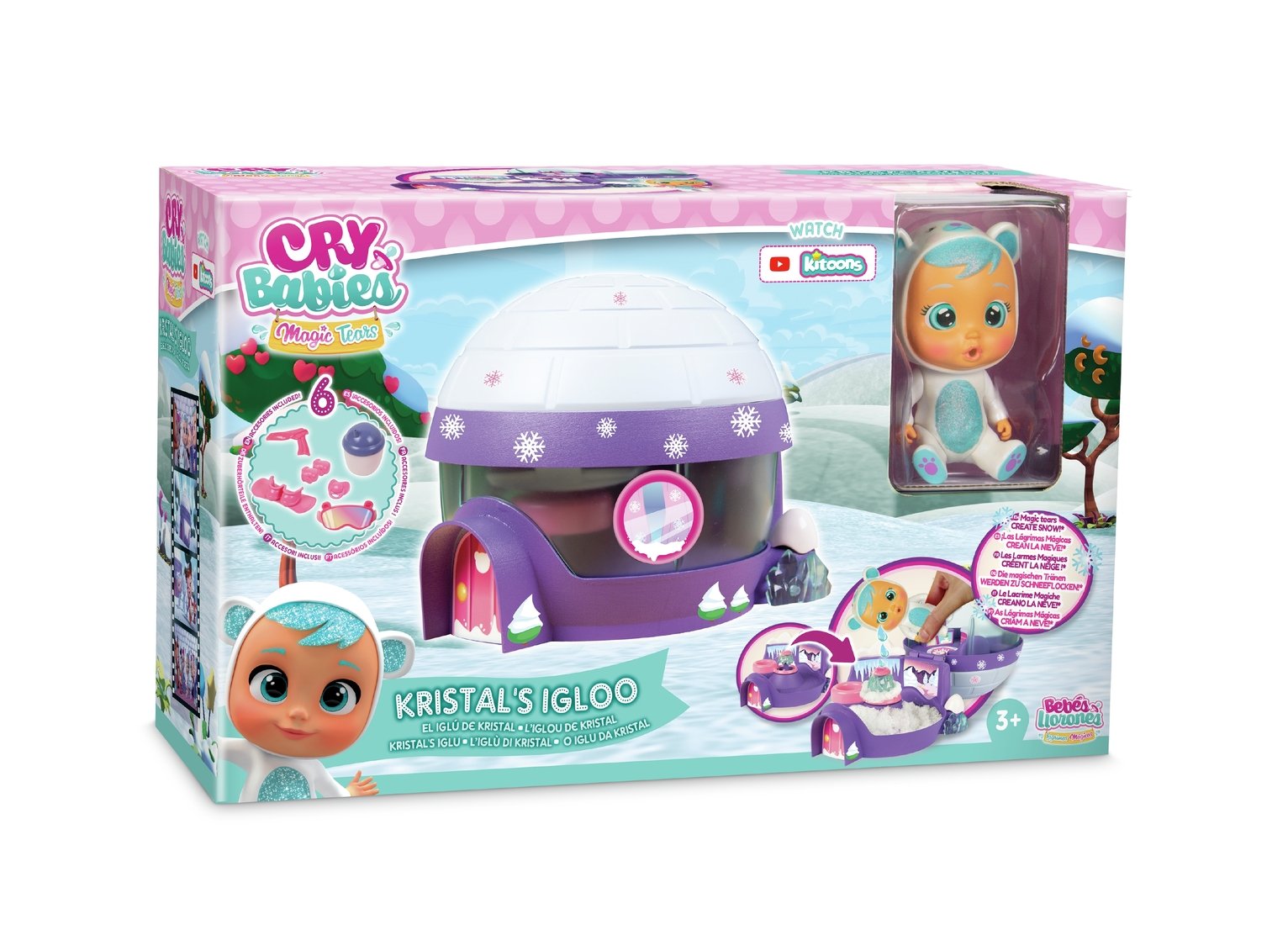 Cry Babies Magic Tears Kristals Igloo Playset Review