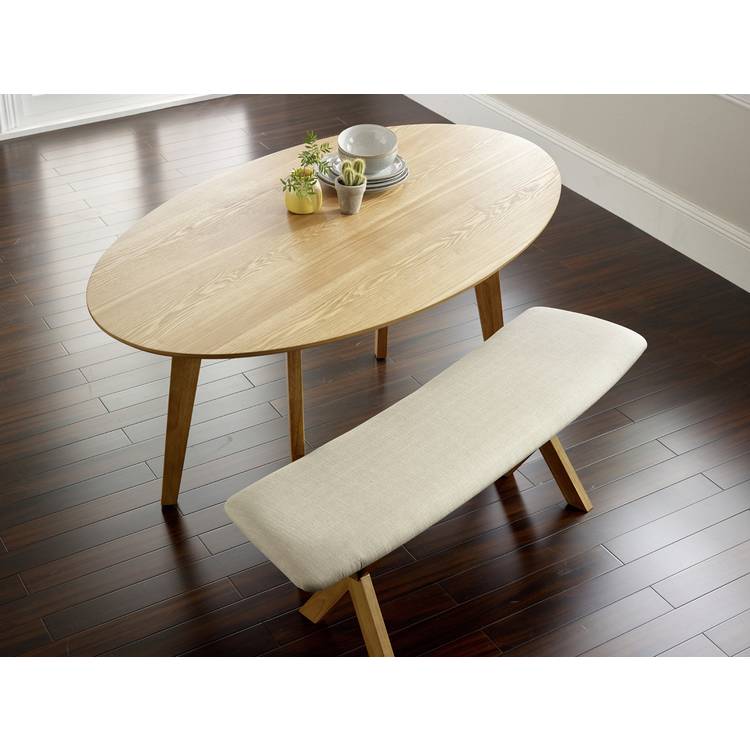 SBN Viborg Fabric Dining Bench 0