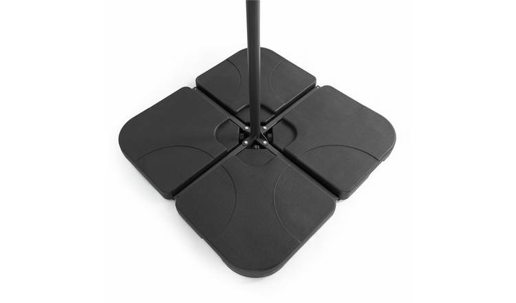 VonHaus Cantilever Parasol Base Weights - Pack of 4