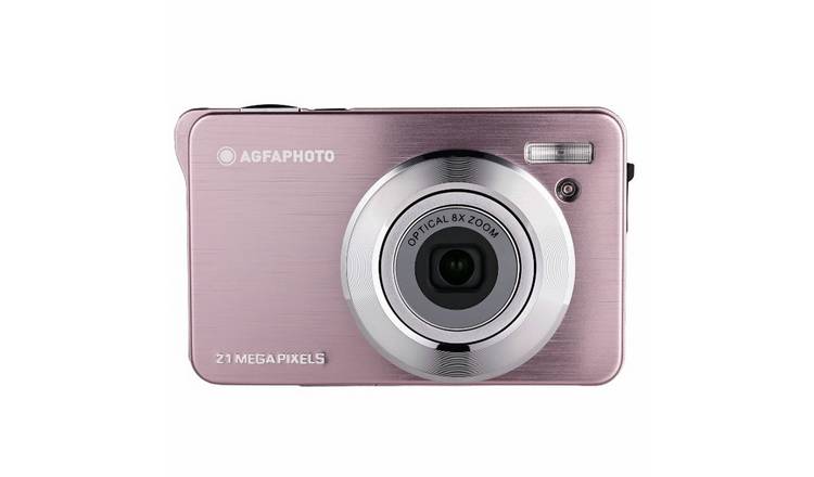 AGFA PHOTO DC8300 21MP 8x Zoom Compact Digital Camera - Pink