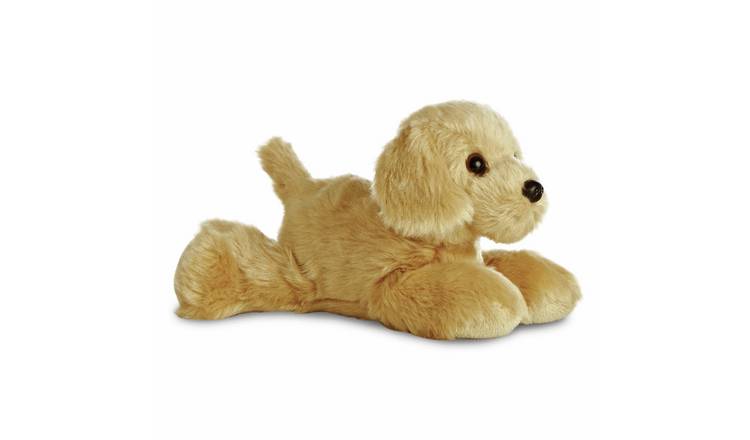Mini Flopsies Golden Retriever 8inch Plush Toy