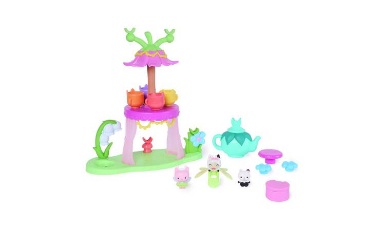 Gabbys Dollhouse Flutter-riffic Tea Party Playset