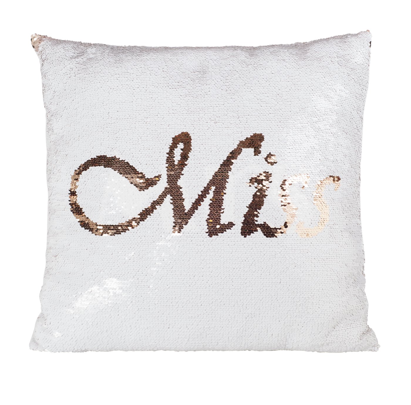 Miss to Mrs Sequin Cushion Review