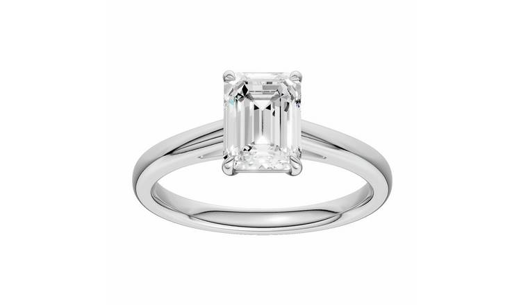 Pure Brilliance 9ct White Gold 1.50ct Diamond Solitaire Ring - O