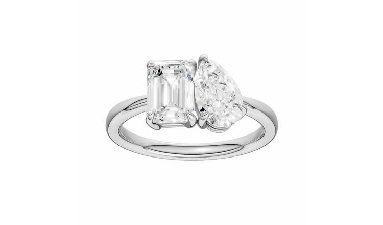 Pure Brilliance 9ct White Gold 1.75ct Diamond Ring - P