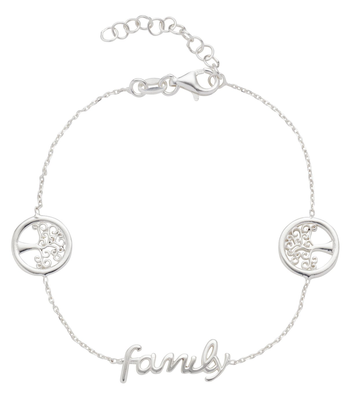 Moon & Back Sterling Silver Family Tree Bracelet Review