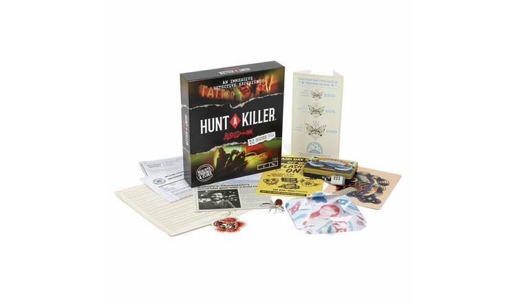 Hunt A Killer Blood and Ink Puzzle Game