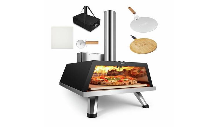 VonHaus Pellet Pizza Oven with Accessories